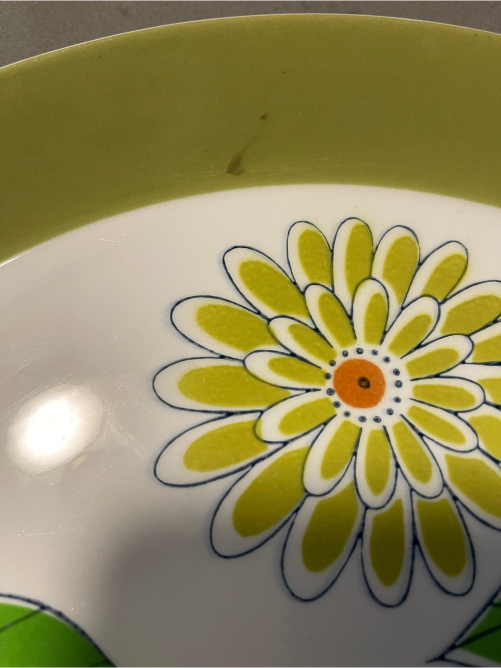 Vintage Mikasa Duplex by Ben Seibel “Village” 2505 12" Serving Platter MCM EUC - Picture 3 of 7